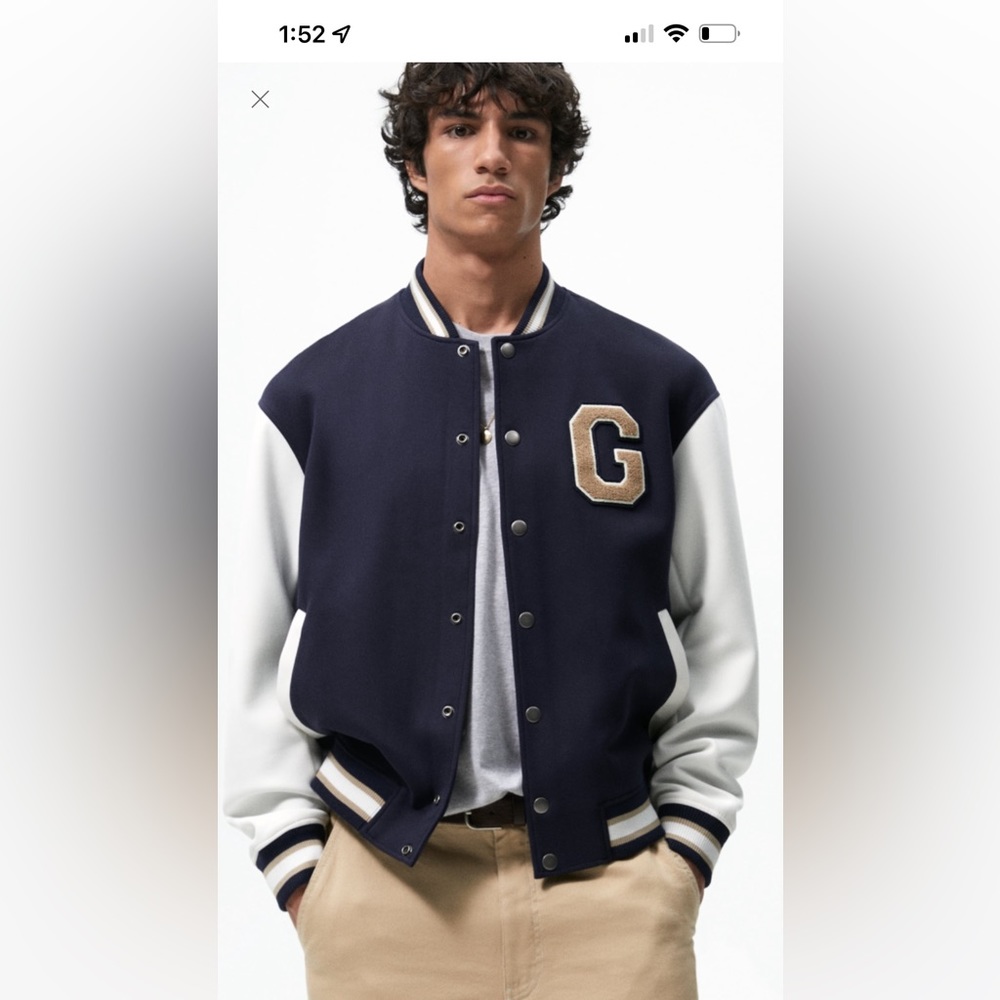 Zara varsity jacket